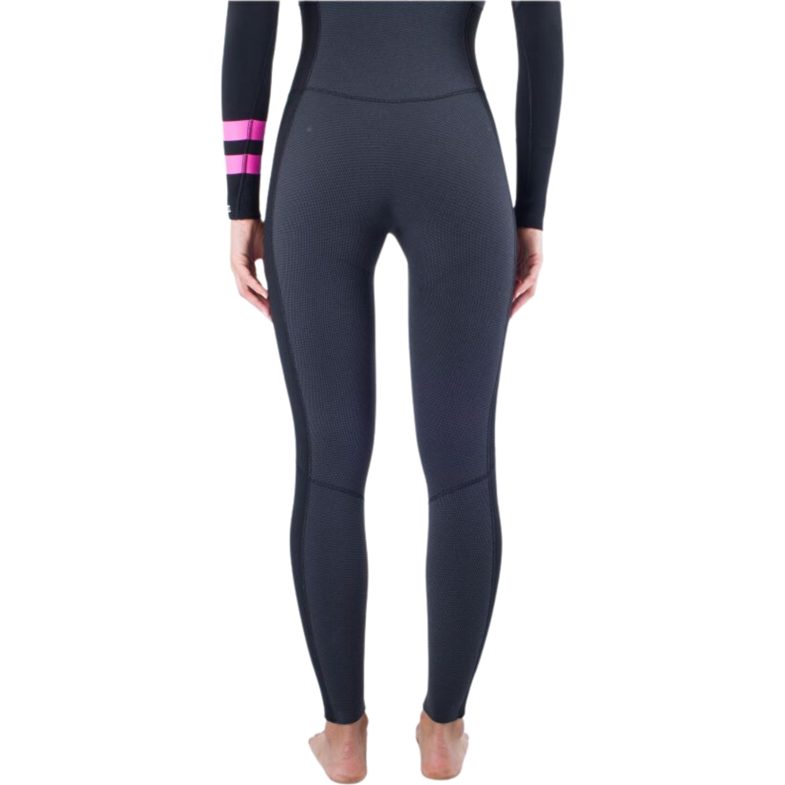 Roupa De Mergulho Hurley Plus 5/3mm Com Capuz E Zíper No Chest Zip 2025 WFS0012544 - Black / Grafite